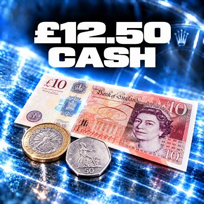 HALF PRICE ENTRY! £12.50 Credit