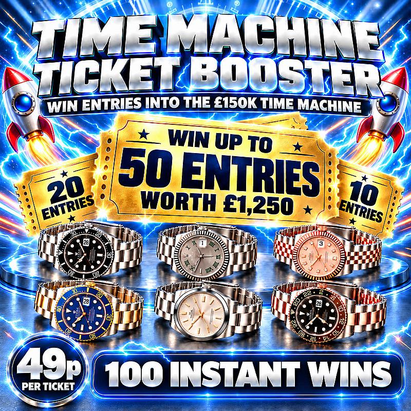 The Time Machine Ticket Booster! ⚡️⏱️