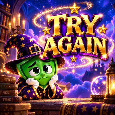 TRY AGAIN! 39p Site Credit ✨