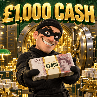 £1,000 CASH IN YOUR BANK 🥇