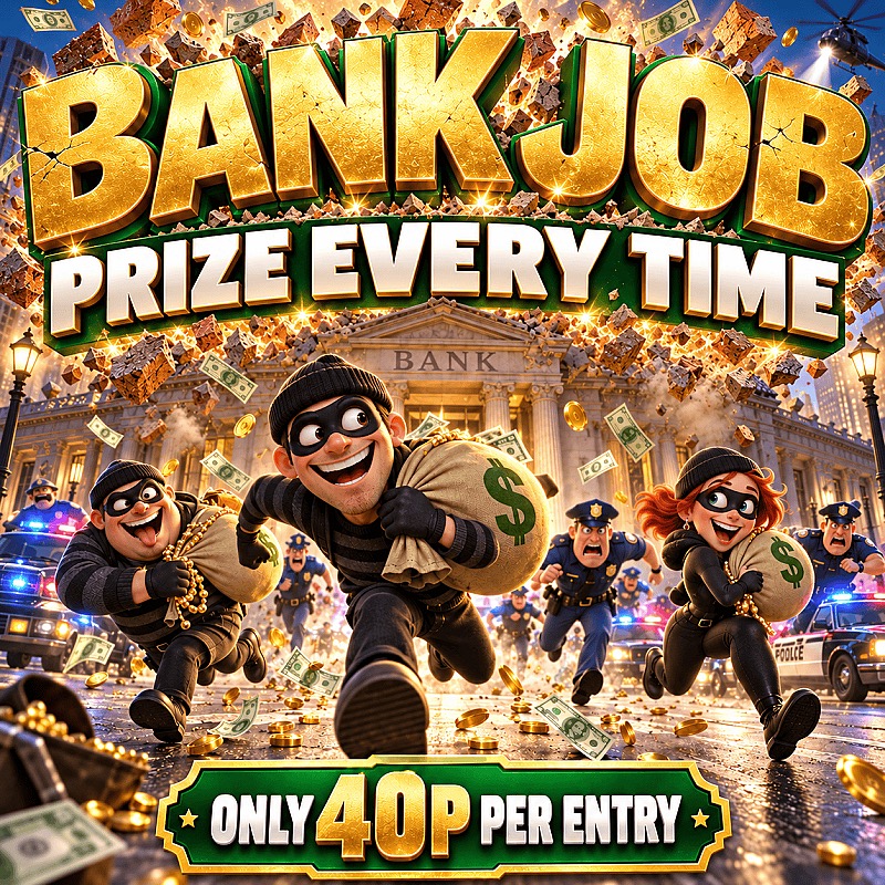The BANK JOB - Prize Every Time 🏦