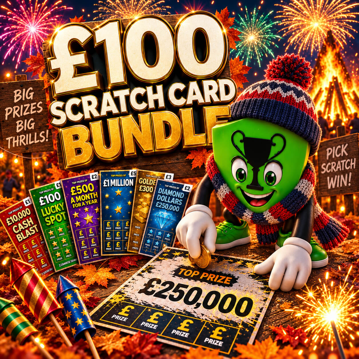 £100 Scratchcard Bundle