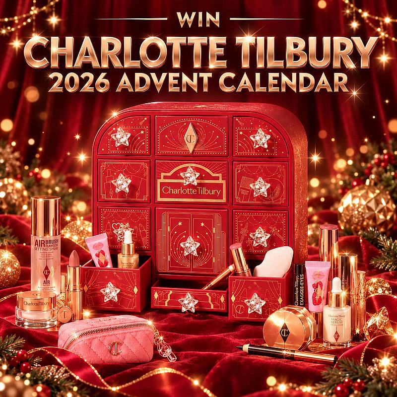 Win This Charlotte Tilbury Hollywood Beauty Wonderland 2026 Advent