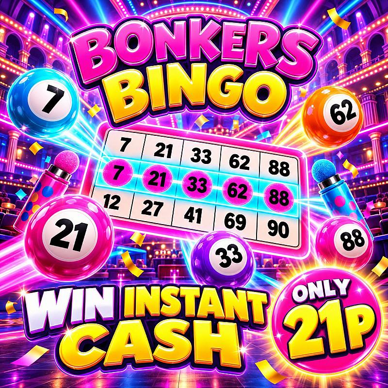 🎱 BONKERS BINGO