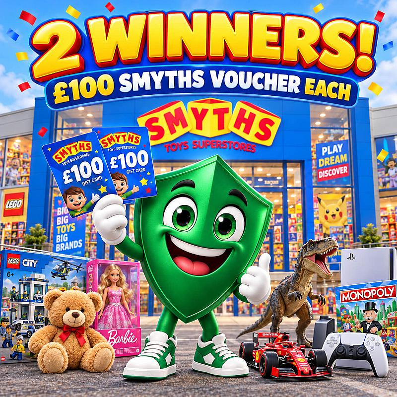 2x £100 Smyths Voucher Winners!