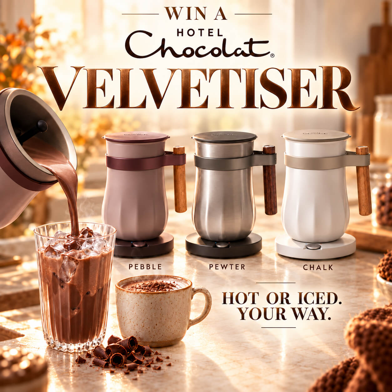 Win this Hotel Chocolat Velvetiser