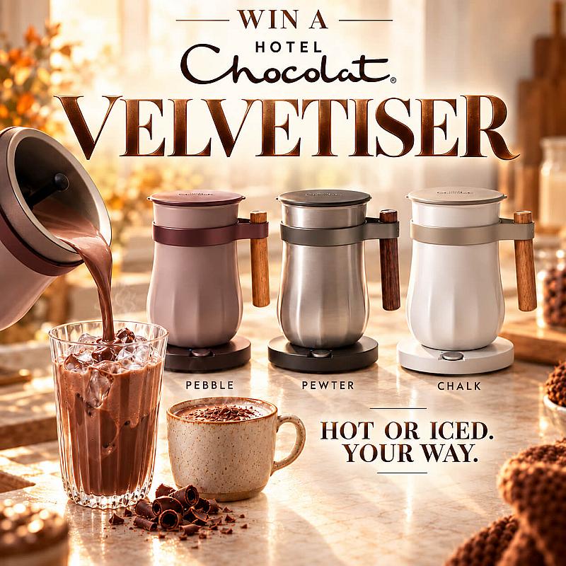 Win this Hotel Chocolate Velvetiser