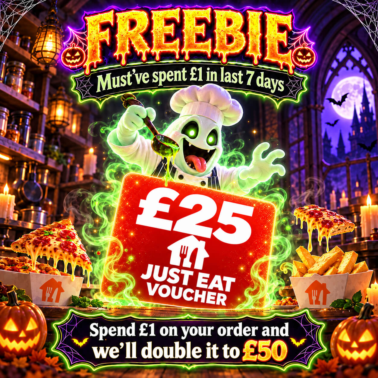 Win This £25 Just Eat Voucher For Free!