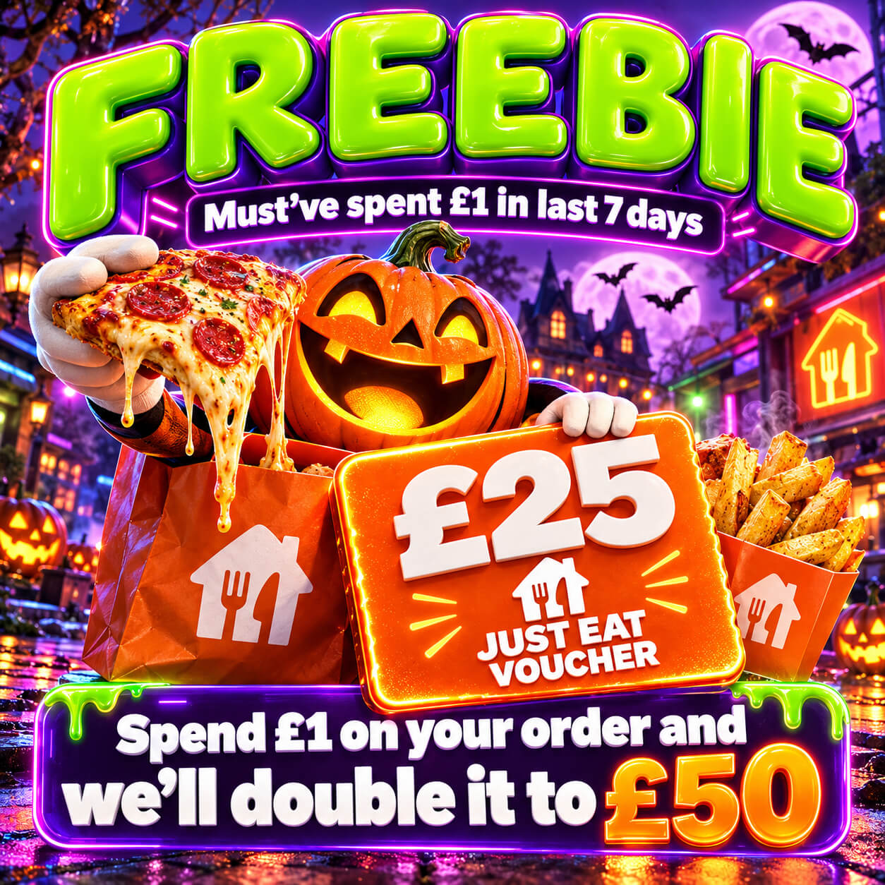 Win This £25 Just Eat Voucher For Free!