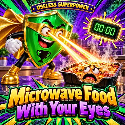 Microwave Food With Your Eyes