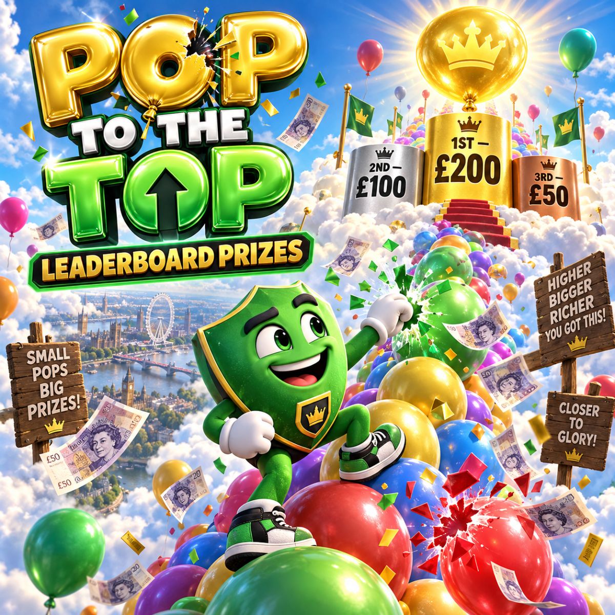 POP TO THE TOP! 🎈🏆