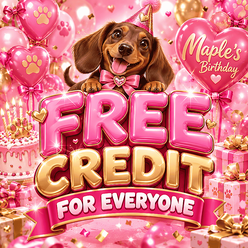 MAPLE'S FREE CREDIT!