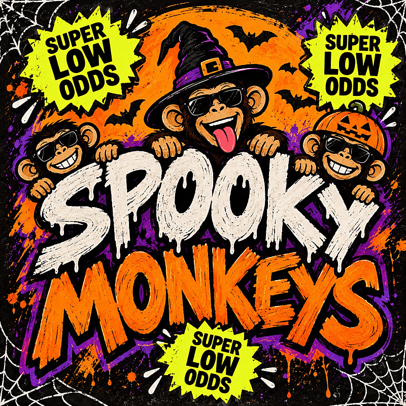 SPOOKY MONKEY - MEGA LOW ODDS!