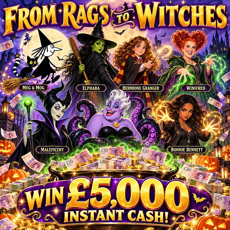 RAGS TO WITCHES!