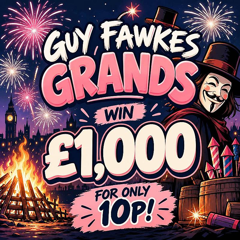 10p GUY FAWKES GRANDS! ⚡️FLASH COMP⚡️