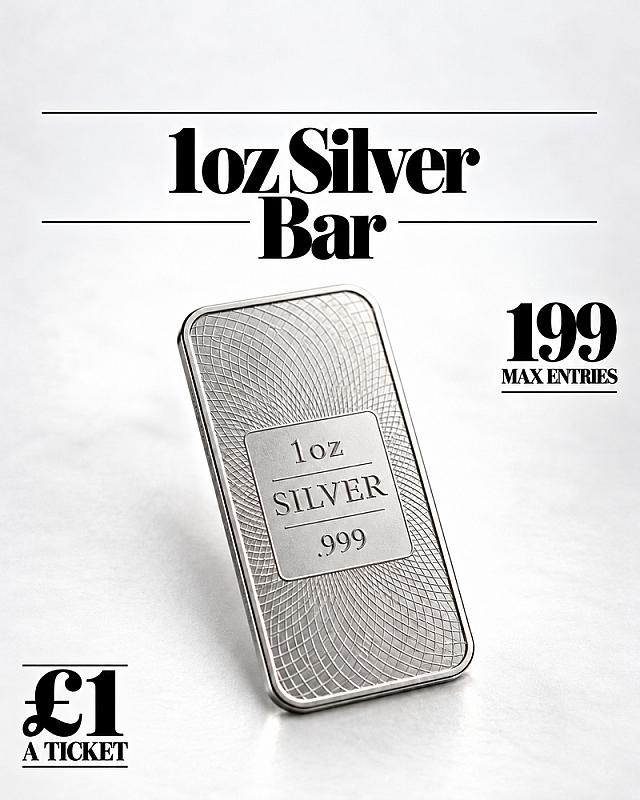 1oz Silver Bar