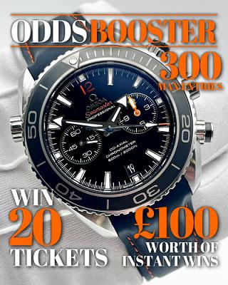 Odds Booster 2 Omega Planet Ocean WIN 20 TICKETS