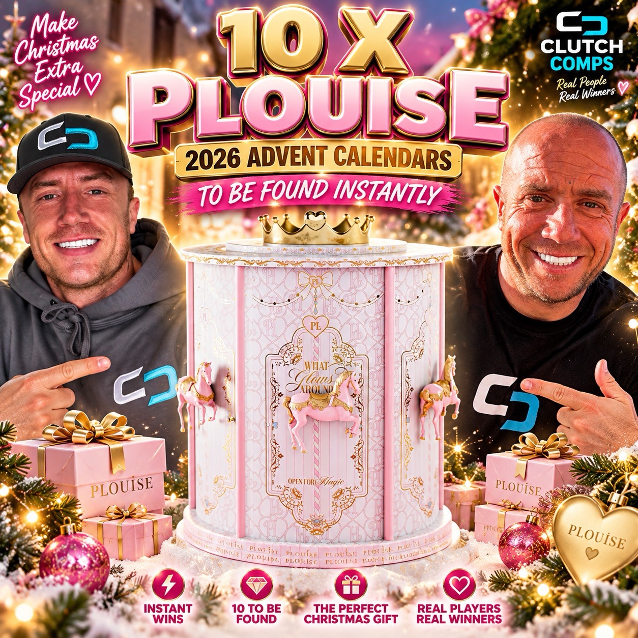 10 X P LOUISE CALENDARS INSTANTLY + 2 END DRAWS! 💰