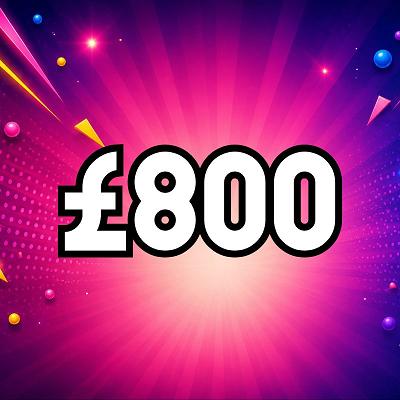 £800