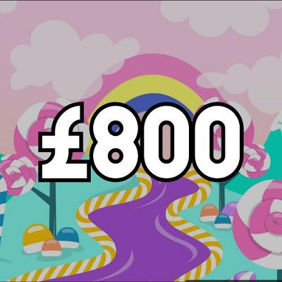 £800
