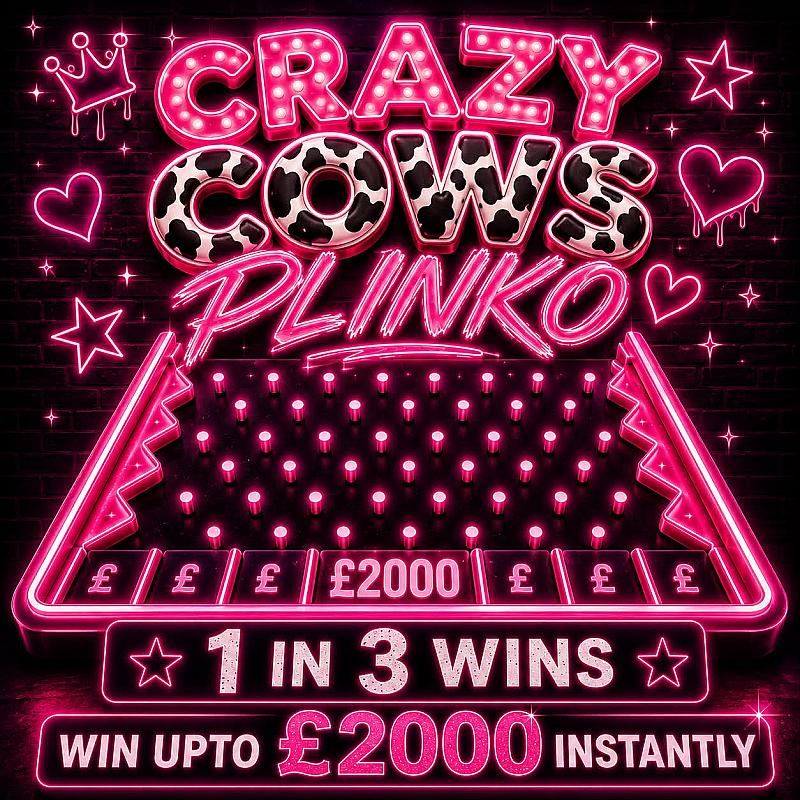 Crazy cows plinko 1in3