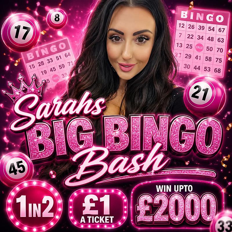 Sarah’s big bingo bash
