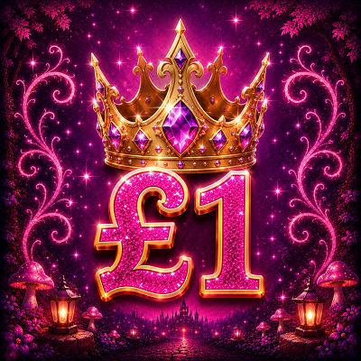 👑£1