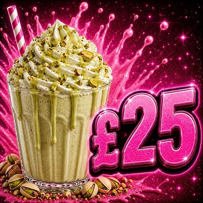 Pistachio perfection £25