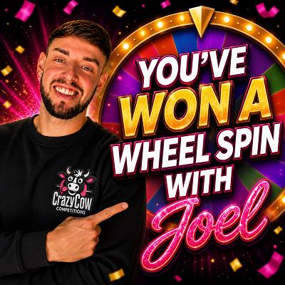 You’ve won a wheel spin with Joel 