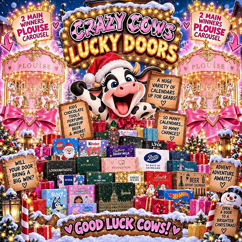 Crazy cows lucky doors