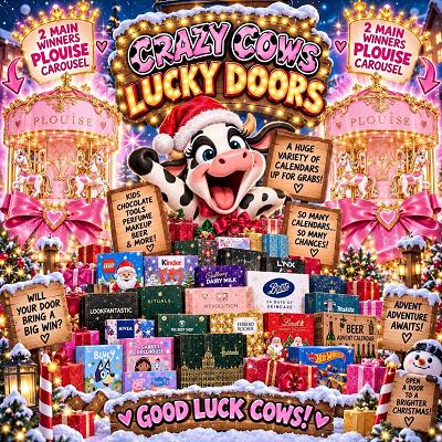 Crazy cows lucky doors