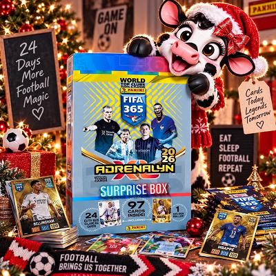 Football cards advent or £18
