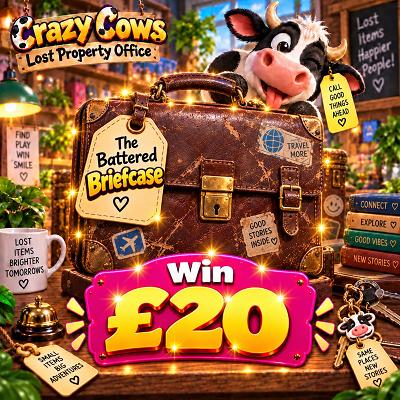 The battered briefcase £20