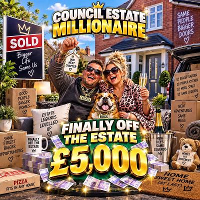 Finally off the estate £5000