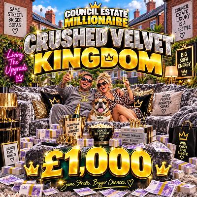 Crushed Velvet kingdom £1000