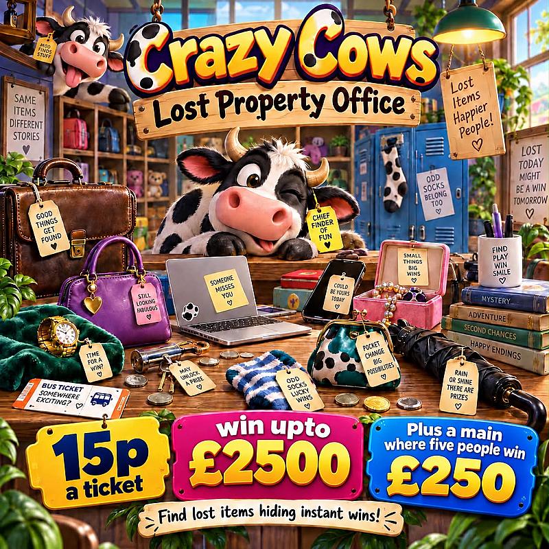 Crazy cows lost property office 