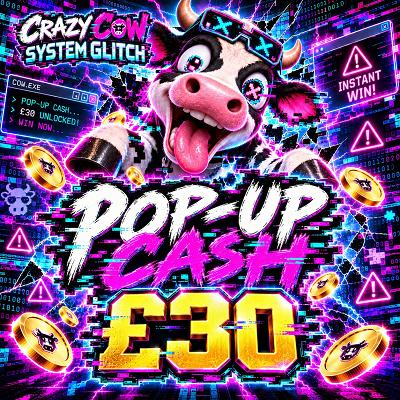 Pop-up cash £30