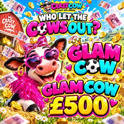 Glam cow £500