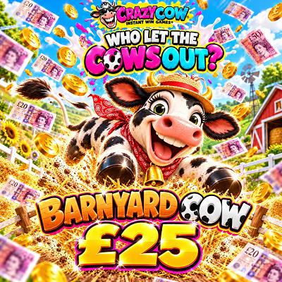 Barnyard cow £25
