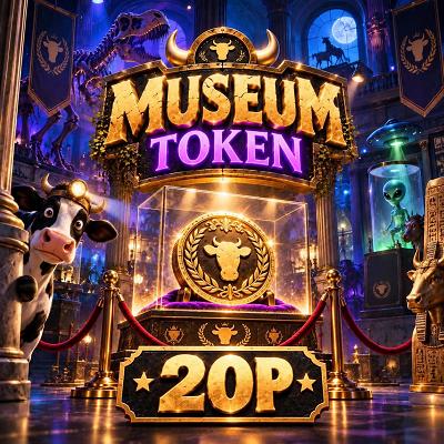 Museum token 20p