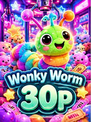 Wonky worm 30p