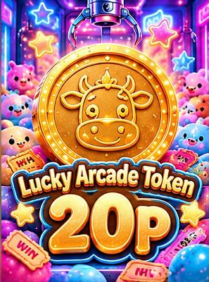 Lucky arcade token 20p