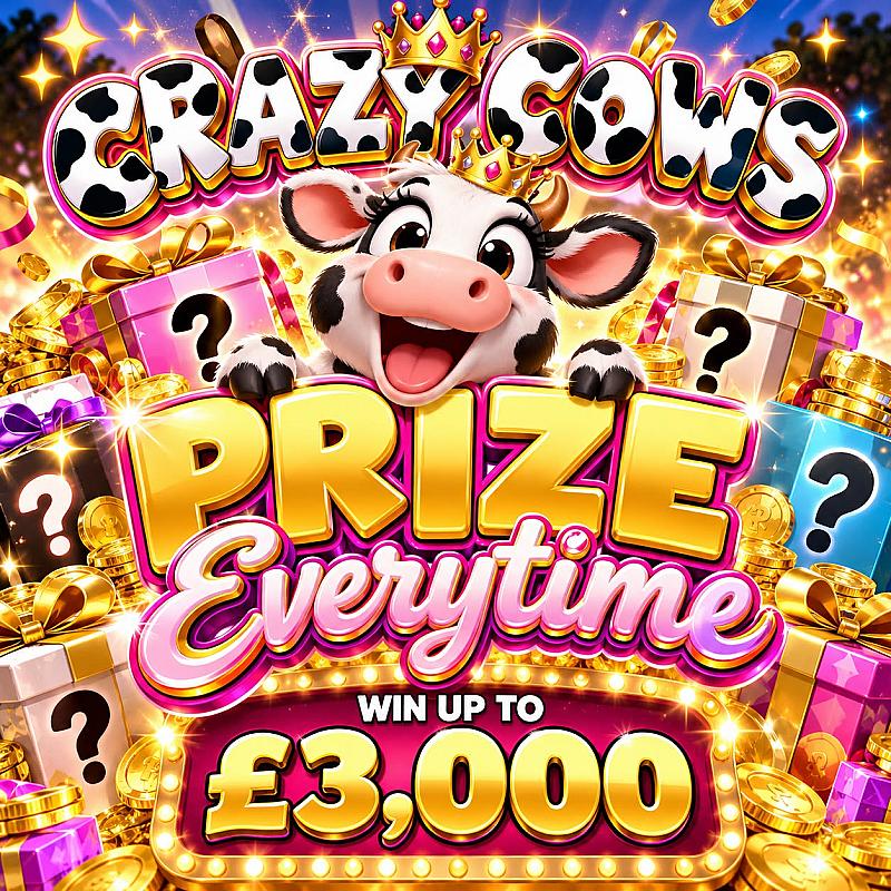 Crazy cows prize everytime