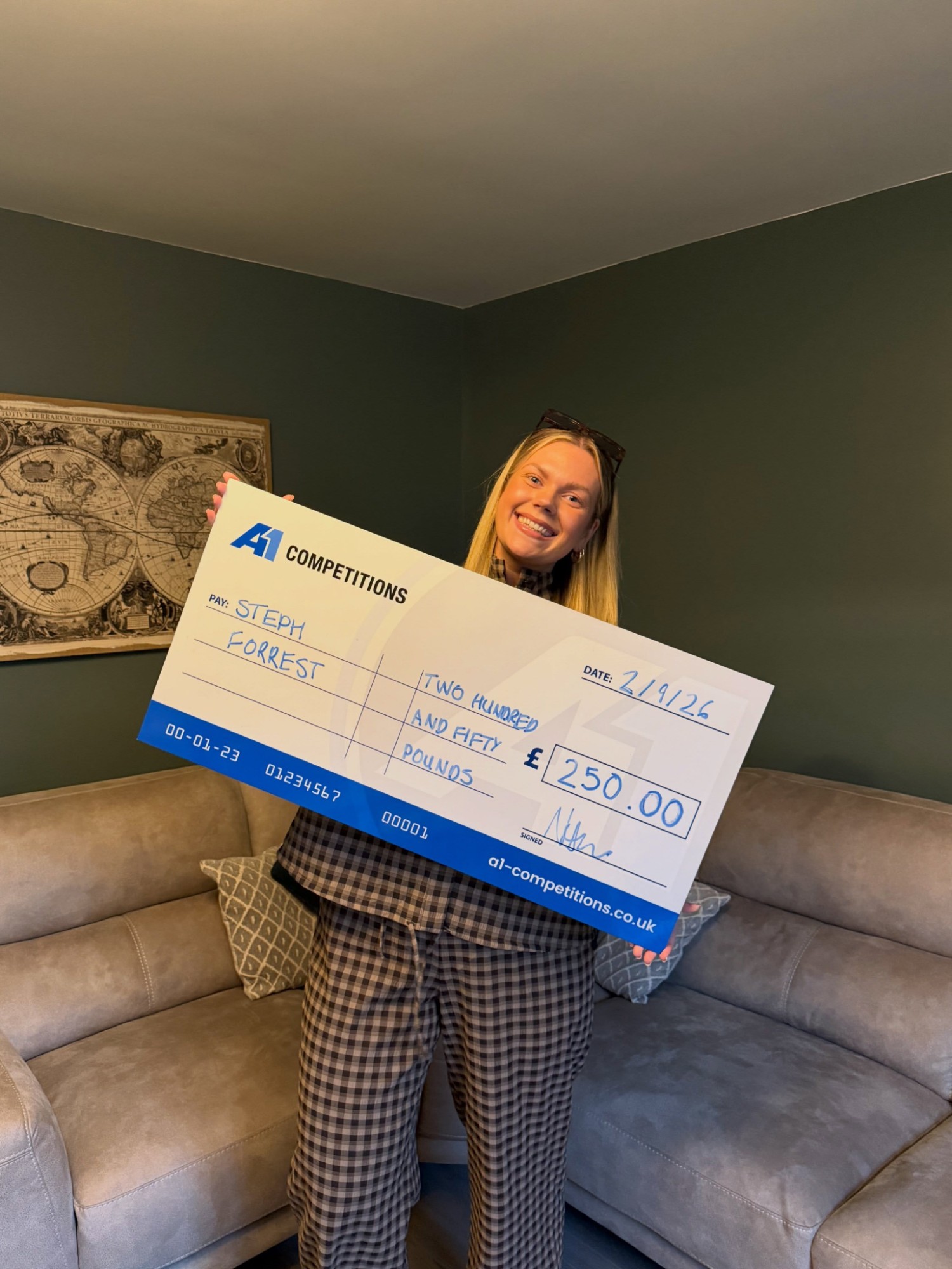 A1 Competitions winner