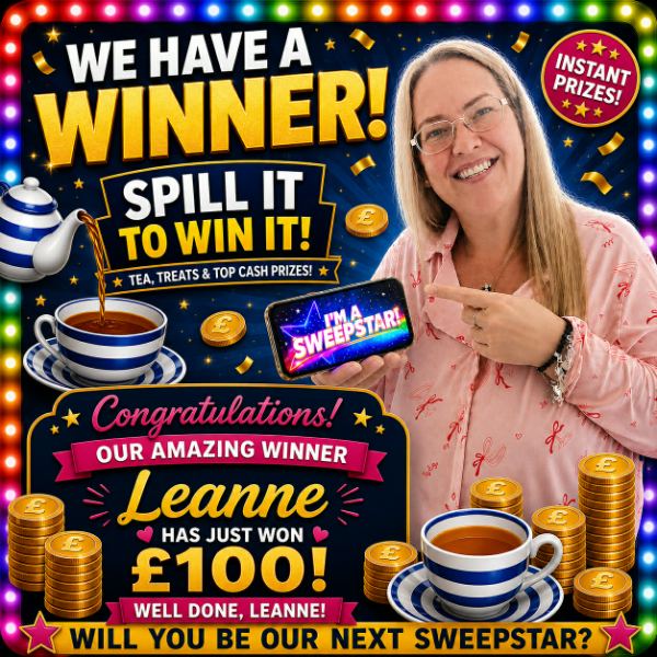 Sweepstarz winner