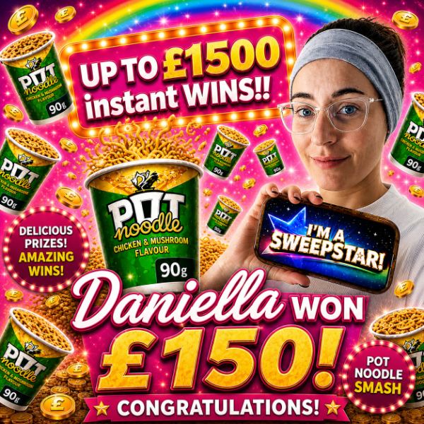 Sweepstarz winner