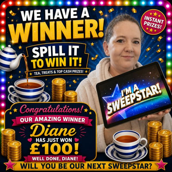 Sweepstarz winner