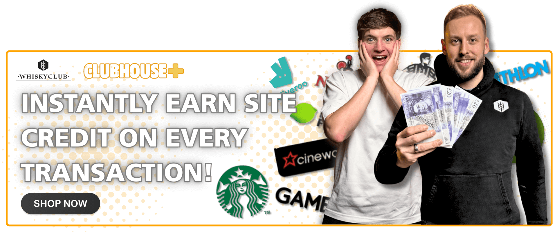 Clubhouse Plus – Earn credit on everyday spending
