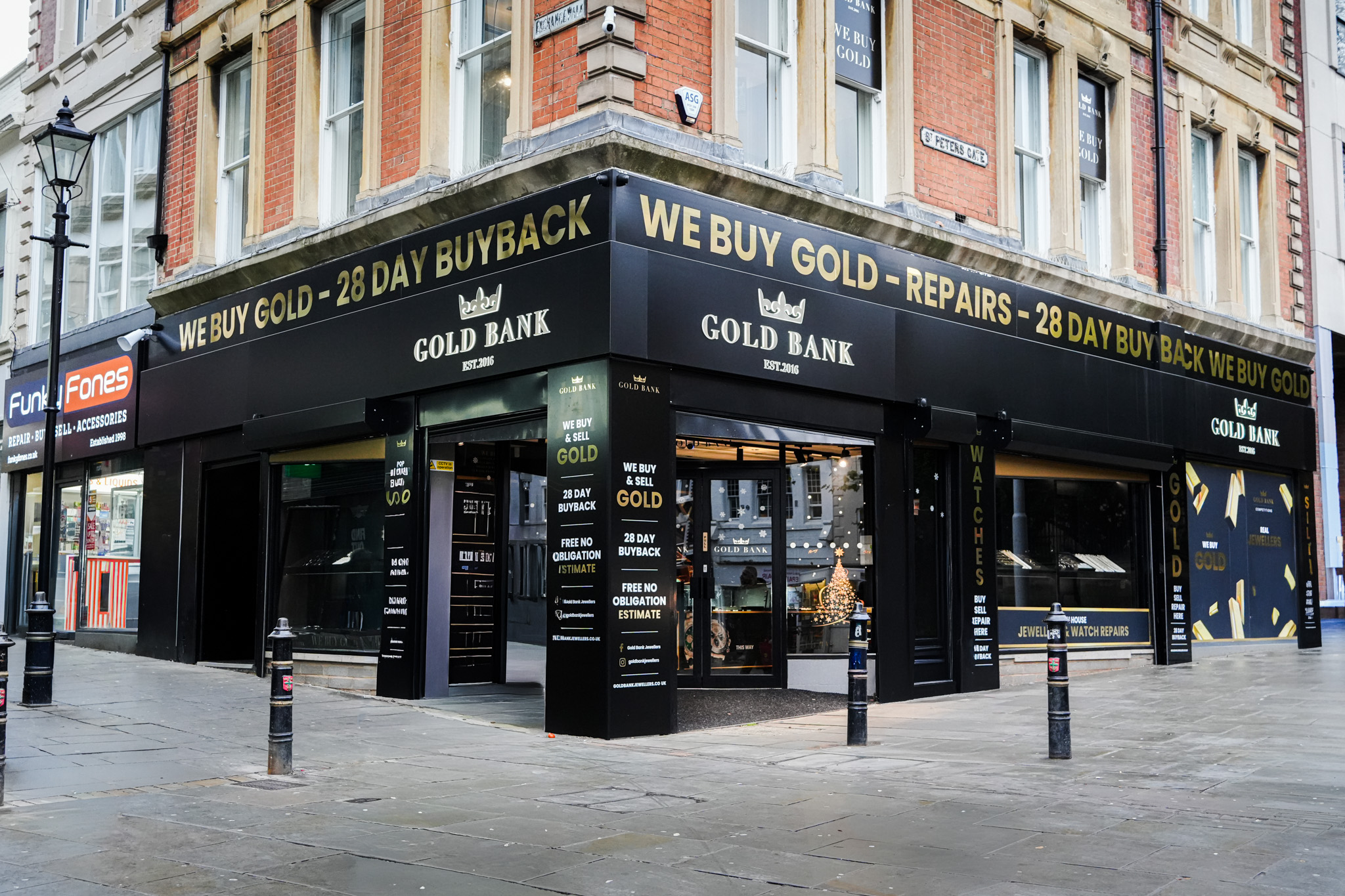 Gold Bank Jewellers high street premises