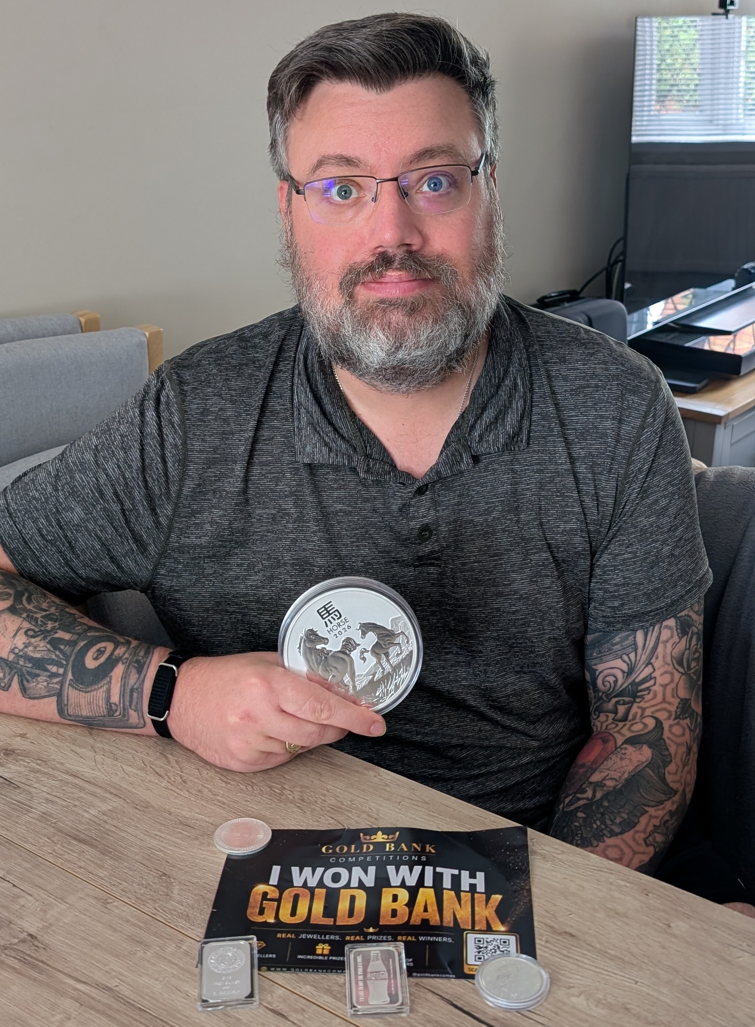 Ian G – 1KG Silver Coin + Instants